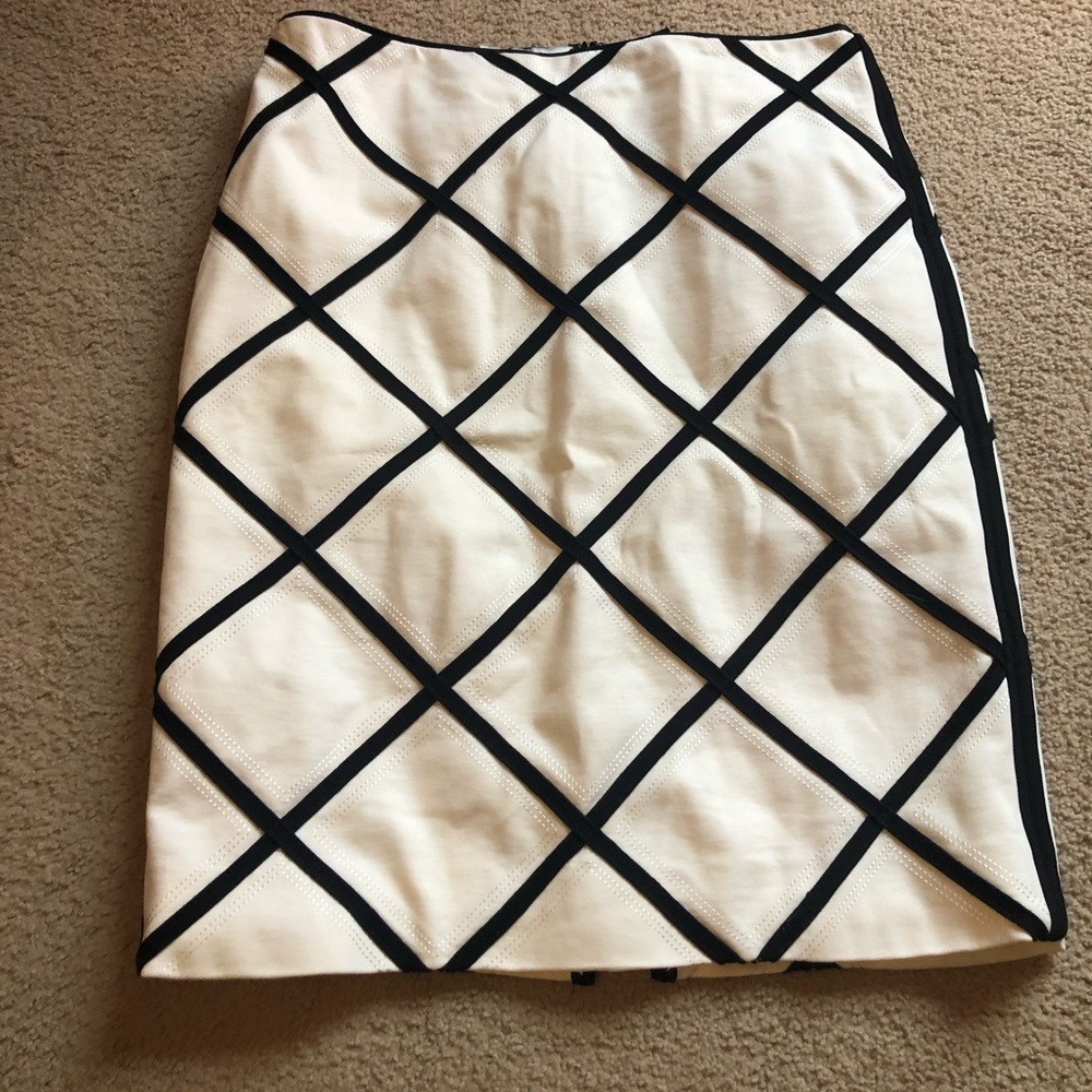 Black and white skirt